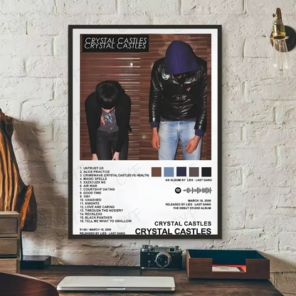 Kunstposter met klassiek werk