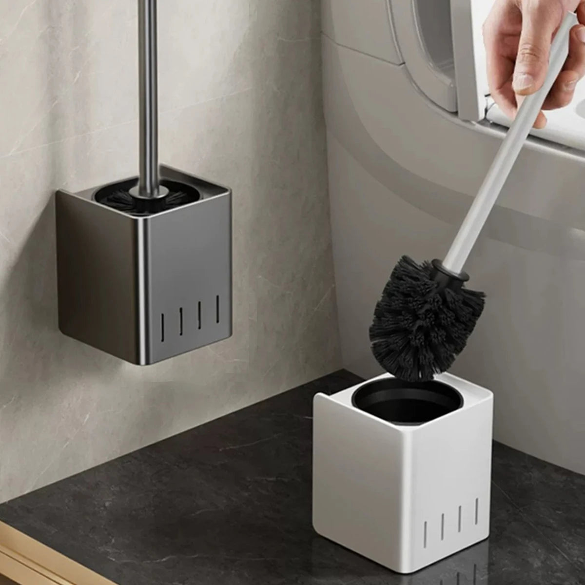 Tiger toiletborstel wandmodel – Modern en hygiënisch