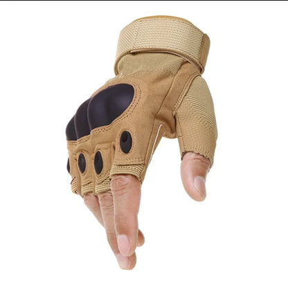Lederen rijhandschoenen heren met perforatie