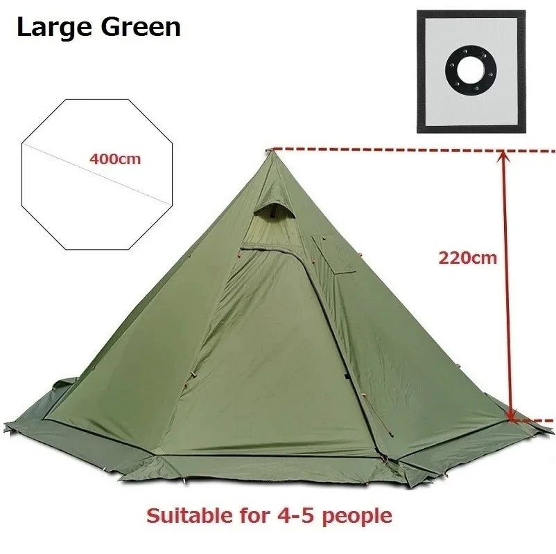 Pop-up tent met grondzeil – Geen vocht van onderen
