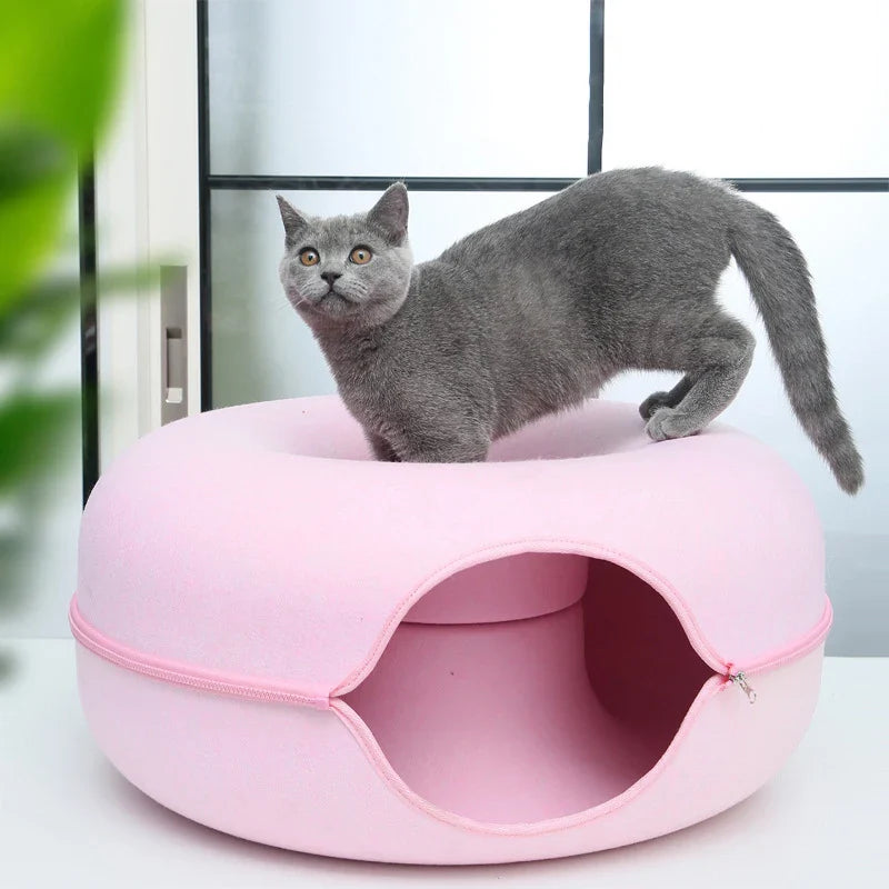 Action kattenmand in neutrale tinten – Past overal bij