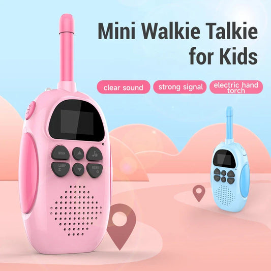 Kindvriendelijke walkie talkie met volumebegrenzing