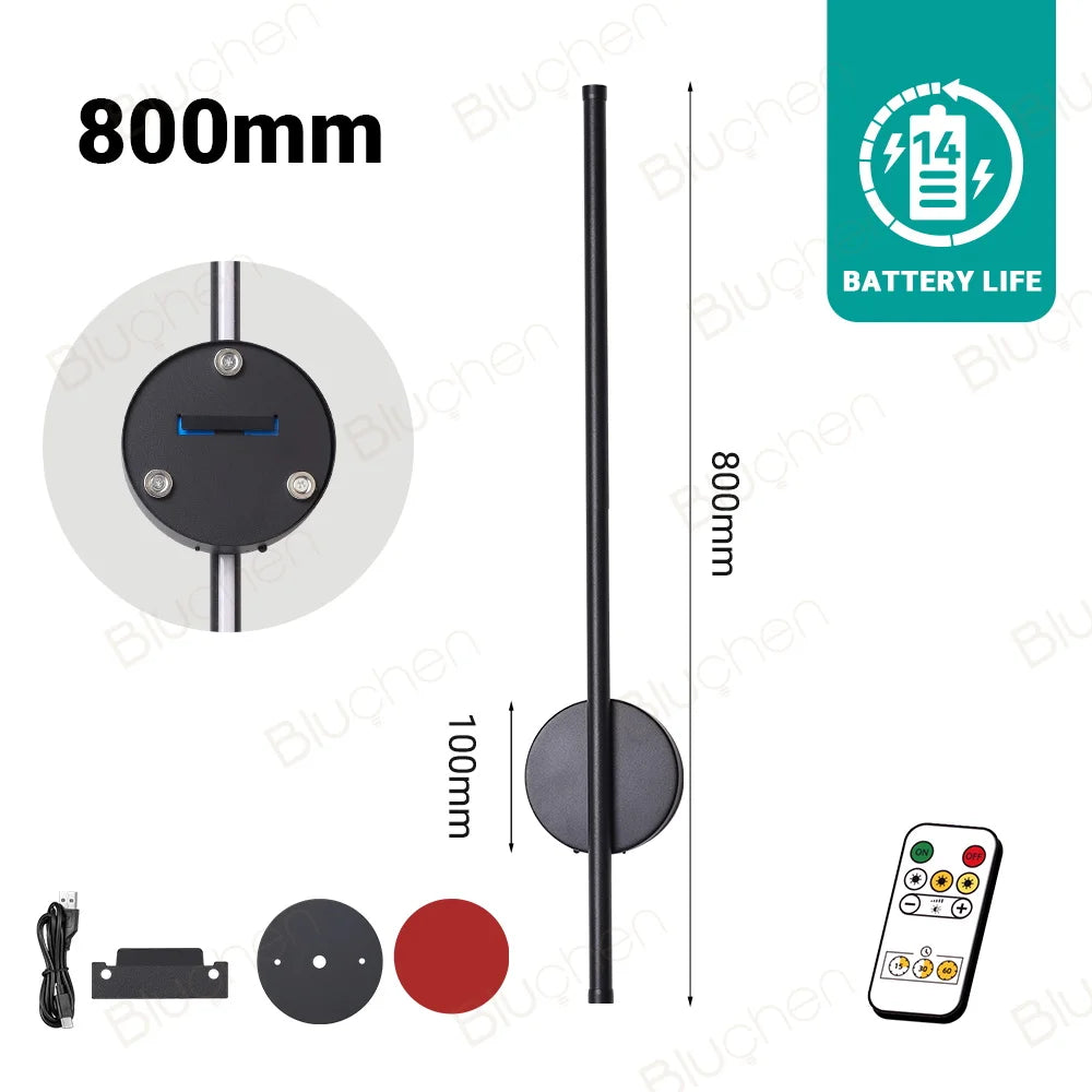 Wandlamp met batterijen voor camping – Mobiele verlichting