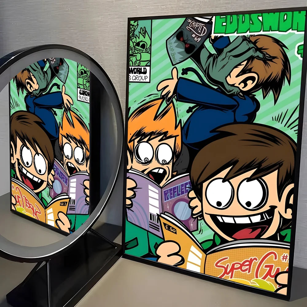 Kunstposter met moderne flair