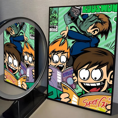 Kunstposter met moderne flair