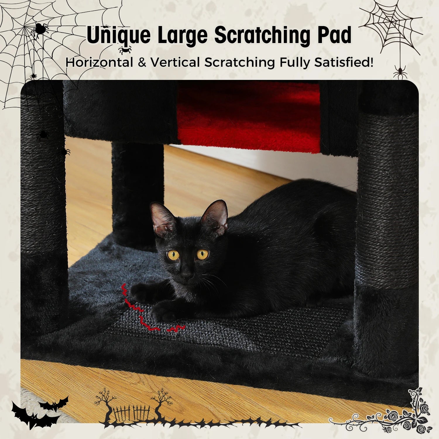 Design kattenpaal met verborgen schroeven – Strak afgewerkt