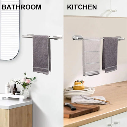 Design handdoek rekken in zwart staal – Industrieel en strak