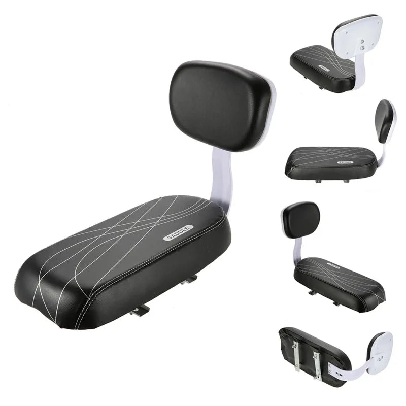 Fietszadel met extra comfort voor lange ritten