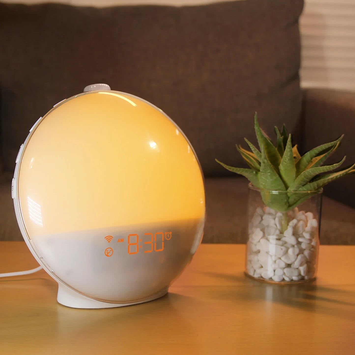 Wake up light met draadloze functies – Bediening zonder knoppen