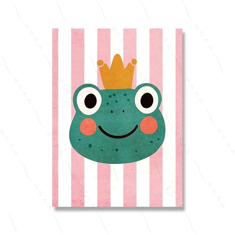 Grote poster voor boven het bed