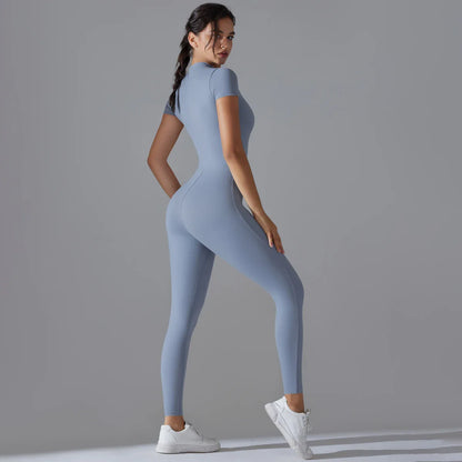 Set yoga kleding met cropped top en legging