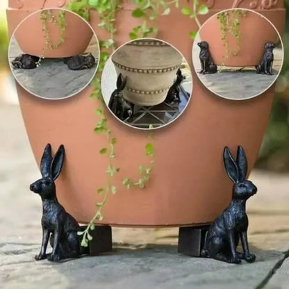 Decoratief insectenhotel als eco tuindecoratie