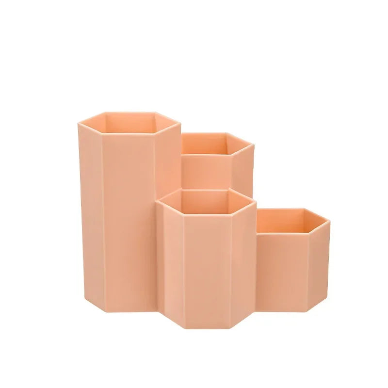 Desk organizer met ruimte voor laptop en tablet
