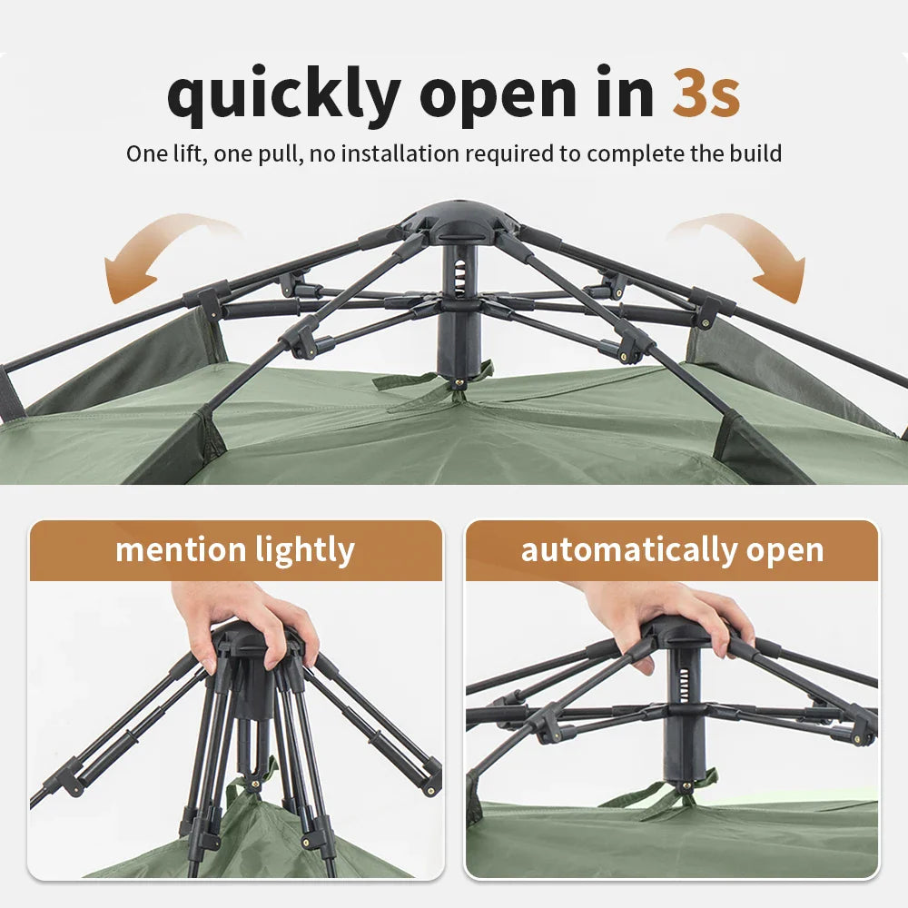Lidl pop up tent met draagtas – Ideaal voor onderweg