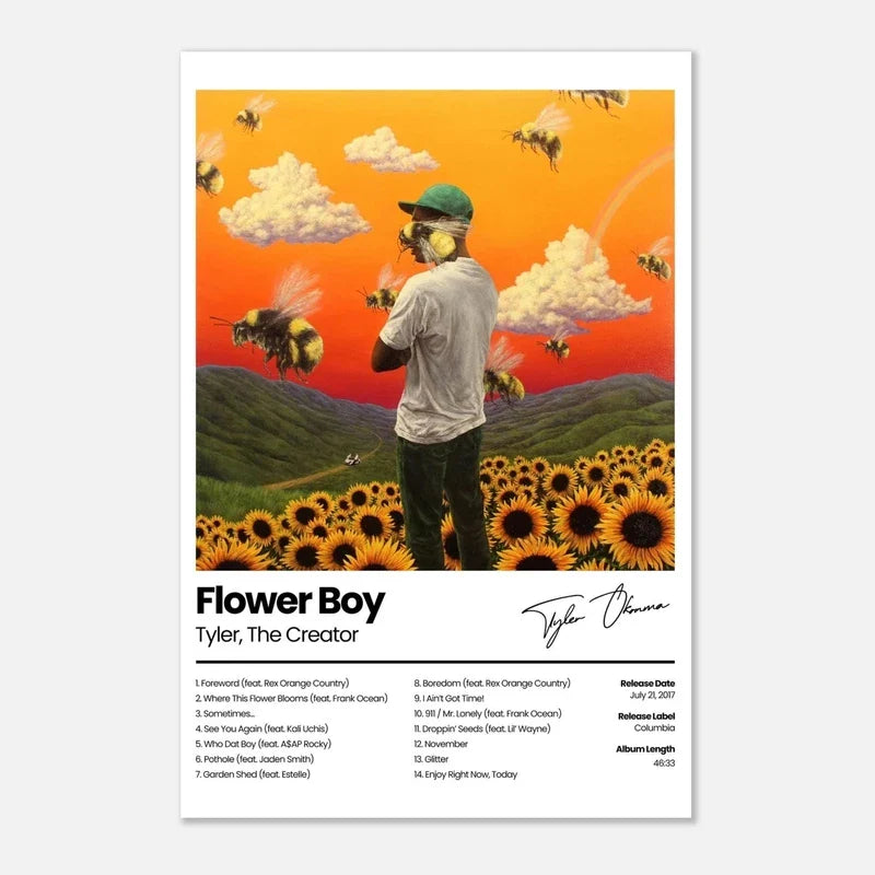 Fotoposter van landschappen of steden