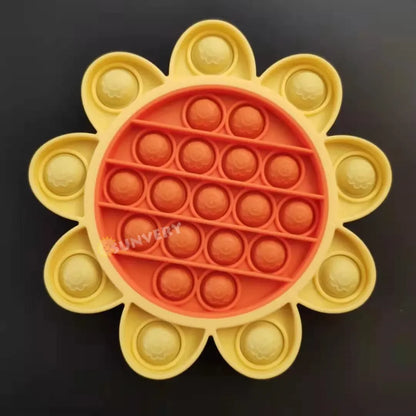 Fidget toy met draaiende ringen