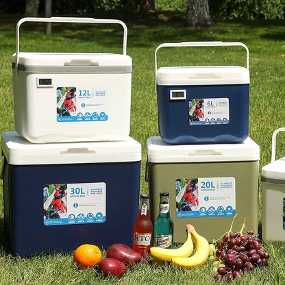 Multifunctionele koelbox voor kampeertrips