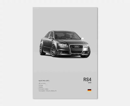 Grote poster voor boven het bed