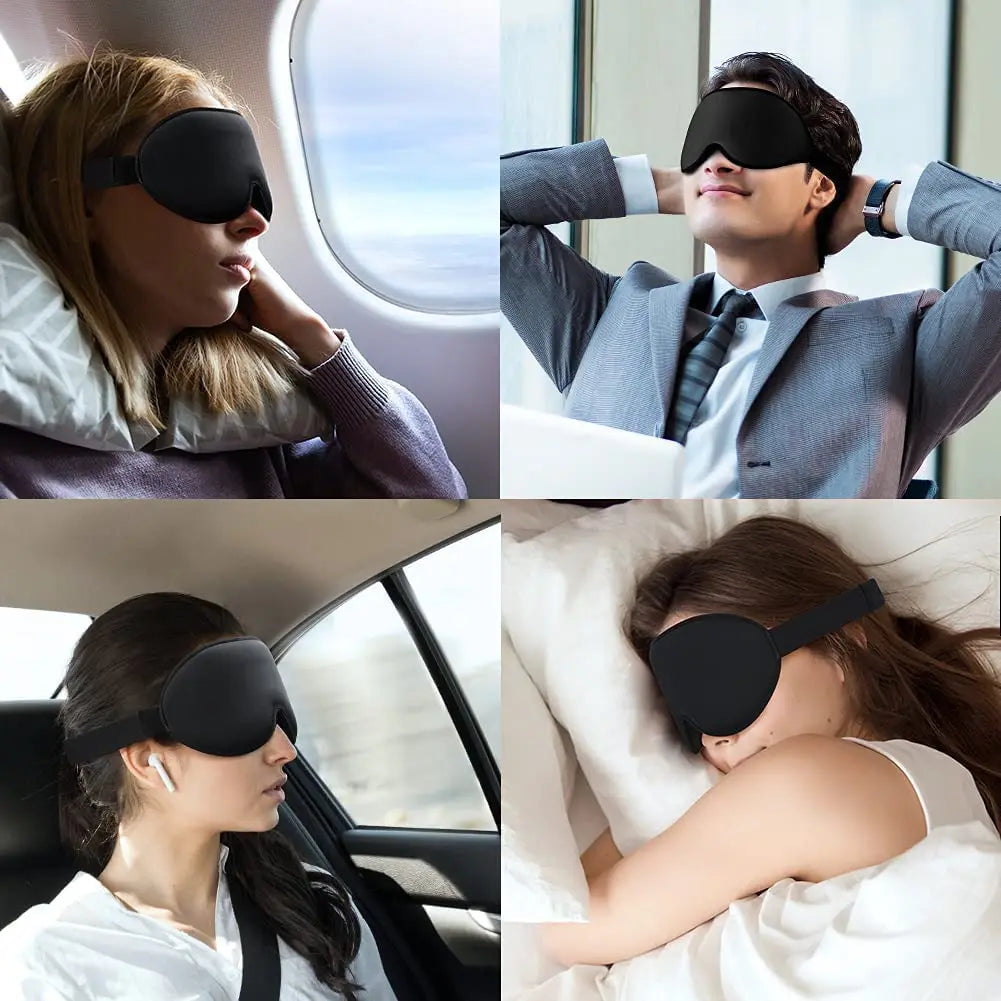 Kruidvat slaapmasker met fluwelen afwerking