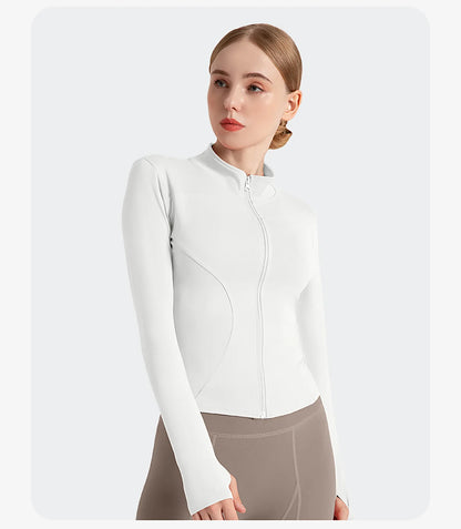 Yoga kleding met lange legging en crop top