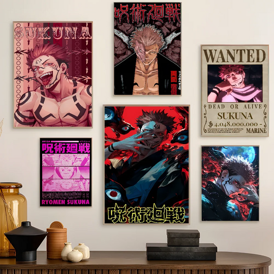 Poster met bospad of natuurpad