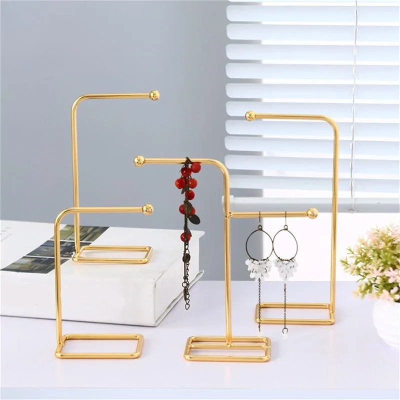 Sieradenrekje - Elegante Goudkleurige Sieradenhouder voor Perfecte Organisatie