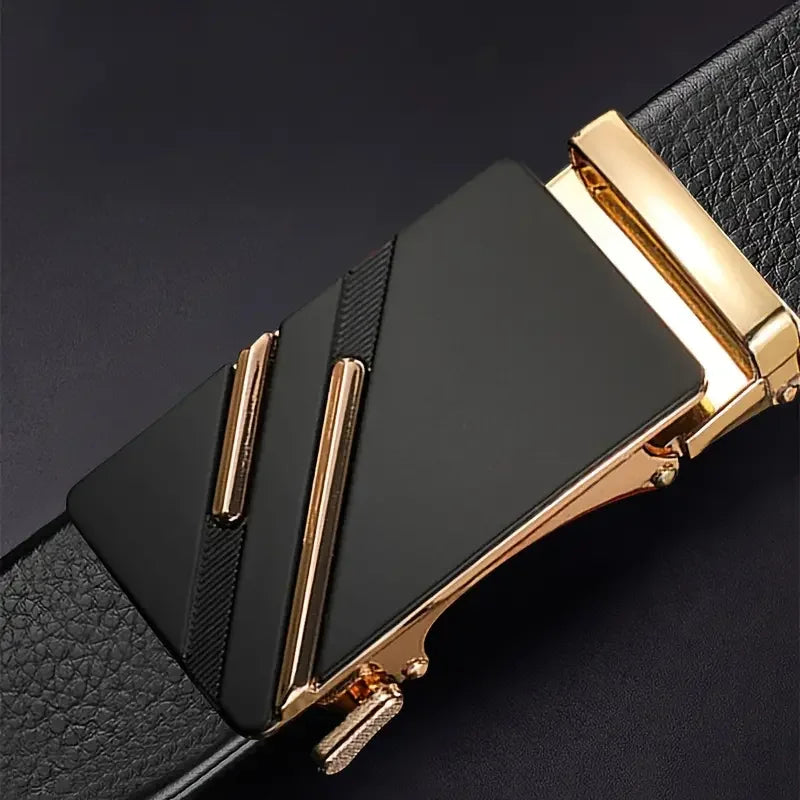 Riem heren met gladde gesp en luxe feeling