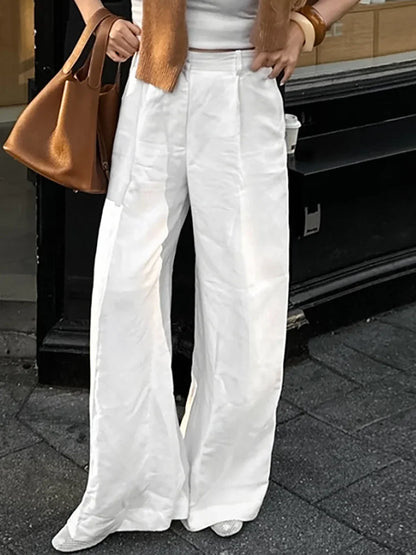 Zara linnen broek dames voor casual outfits – Trendy basics
