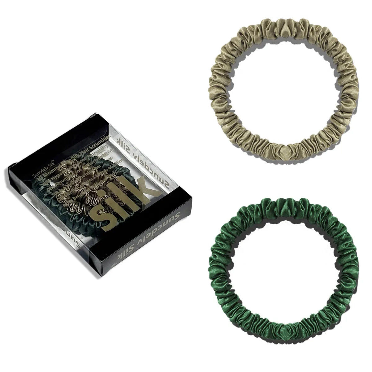 Dames haar accessoires in zachte materialen