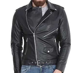 Leren jassen voor mannen met retrolook – Terug in de tijd