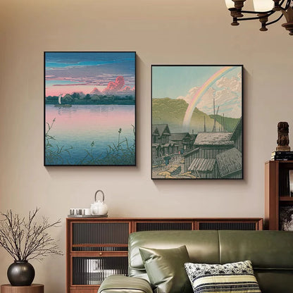 Posterset voor harmonieuze wand