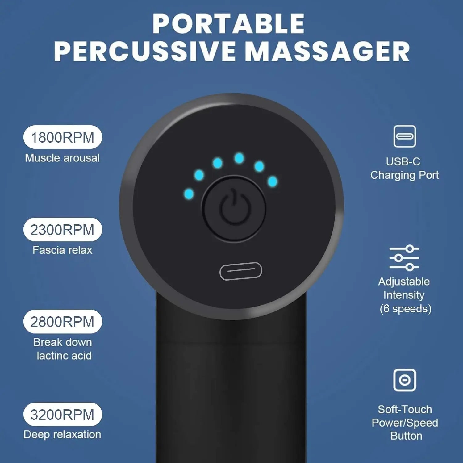 Aldi massage gun met standen – Eenvoudig aanpasbaar