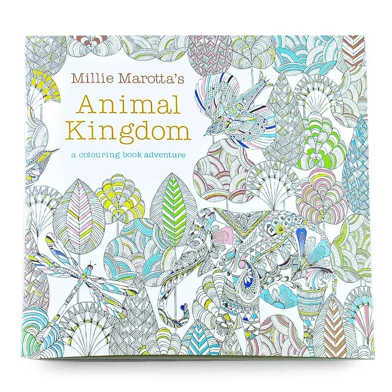 Volwassen kleurboek met dieren – Gedetailleerde kunstwerken