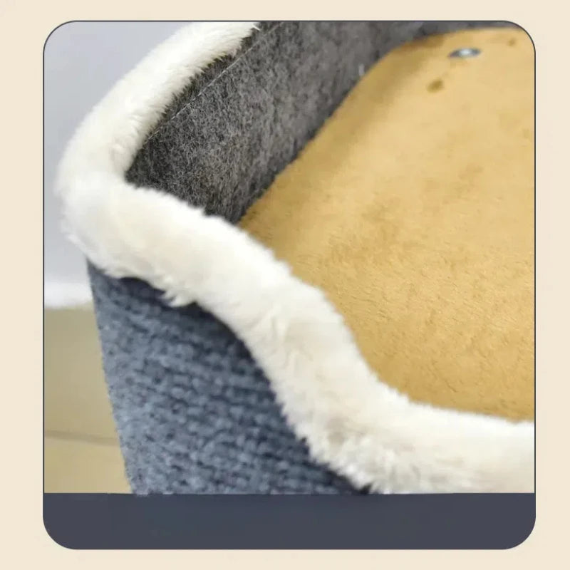 Design kattenpaal met zachte bekleding – Elegant comfort