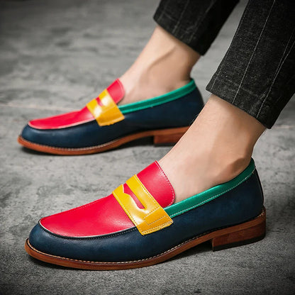Zomerse herenschoenen met retro look