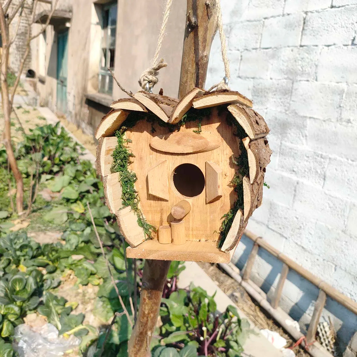 Welkoop vogelhuisje met montage – Direct klaar