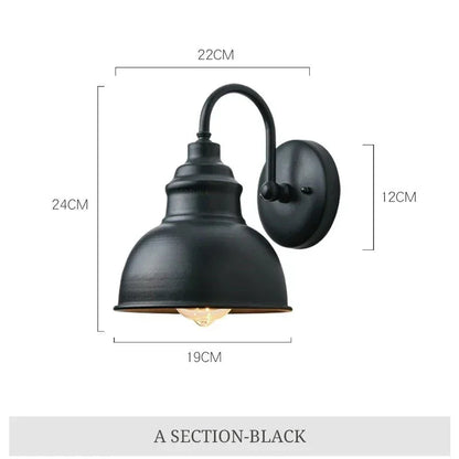 Wandlamp op batterijen geschikt voor buiten – Spatwaterdicht model