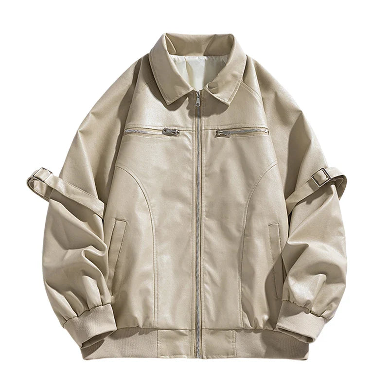 Leren jassen voor mannen in oversized look – Trendy keuze