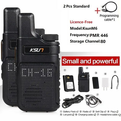 Walkie talkie Action in kinderpakket