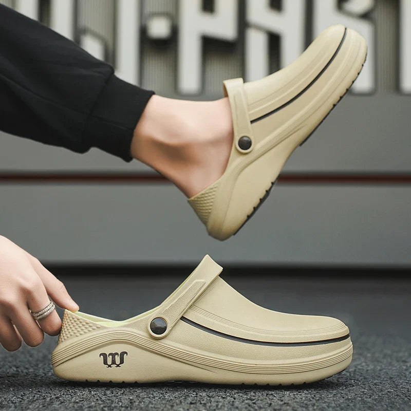 Open instap schoenen voor heren in de zomer
