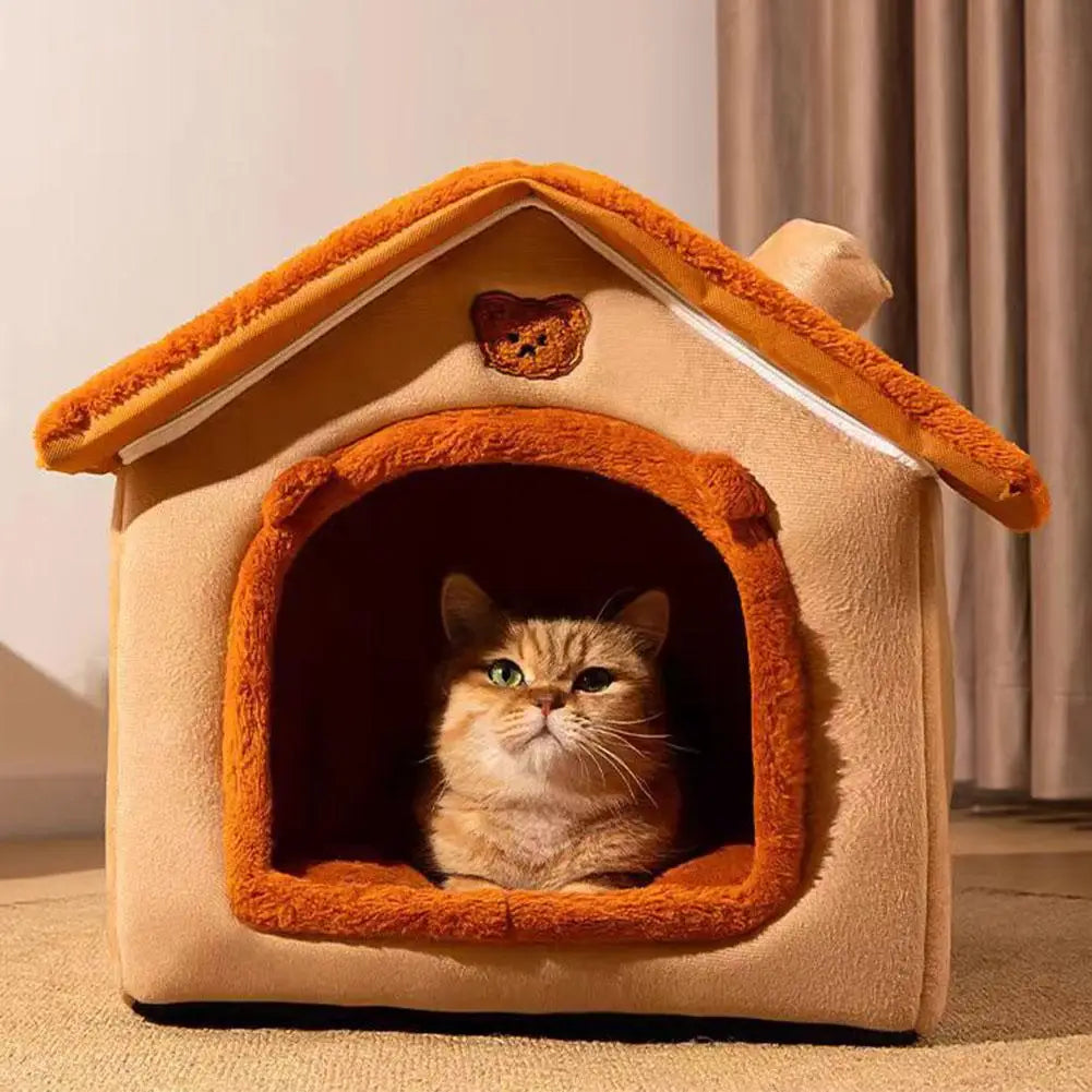 Kattenmand met zachte fleecevoering – Warm en gezellig