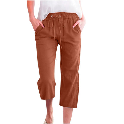 Linnen broek dames met split – Subtiel en stijlvol detail