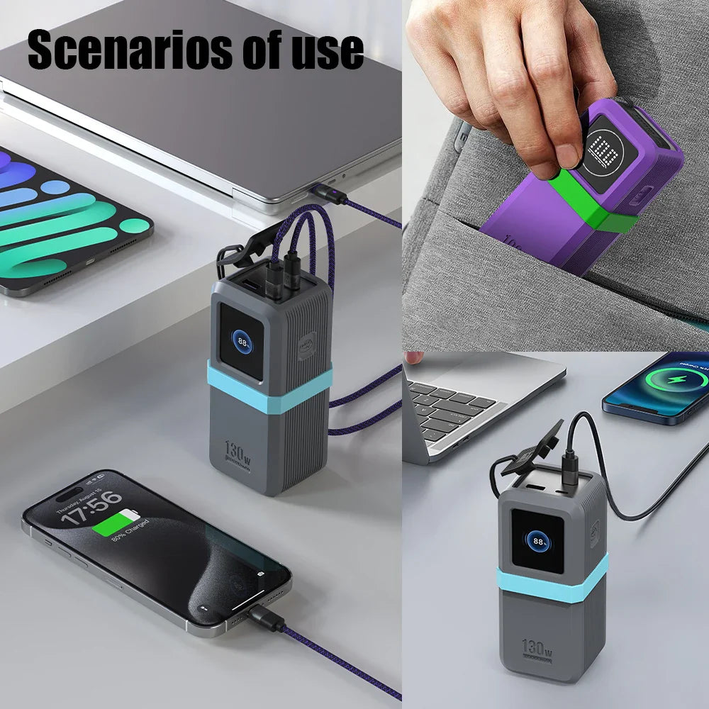 Vliegtuigvriendelijke powerbank in handbagage