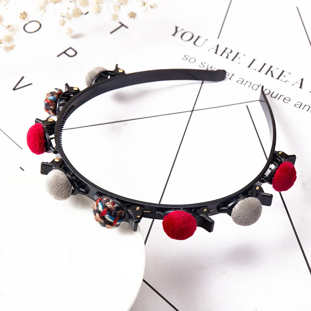 Fluwelen haarband voor een elegante uitstraling
