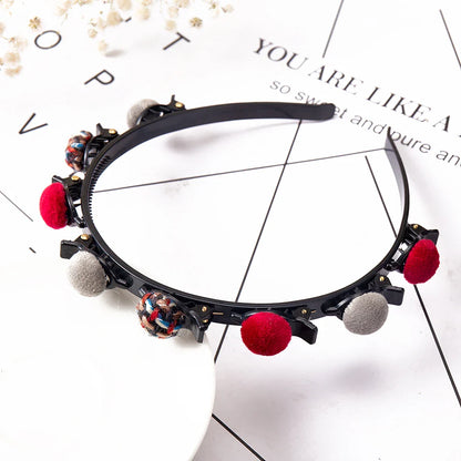 Fluwelen haarband voor een elegante uitstraling