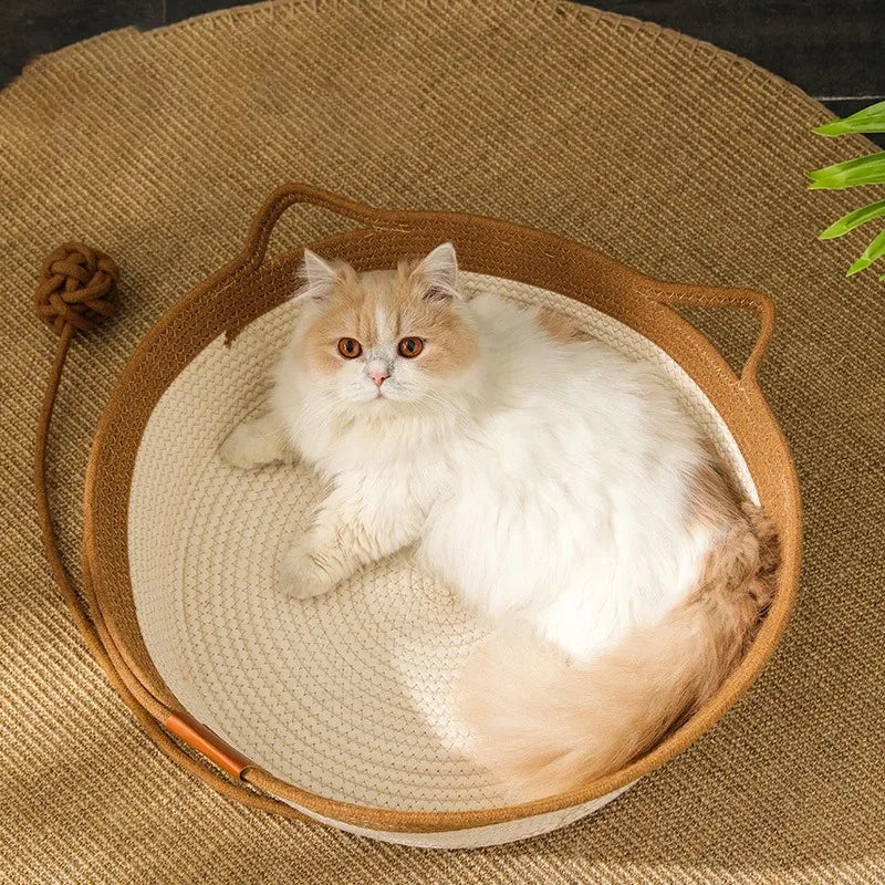 Kattenmand met opstaande rand – Voor extra geborgenheid