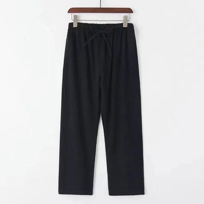 Linnen broek man in modern design – Eigentijdse afwerking