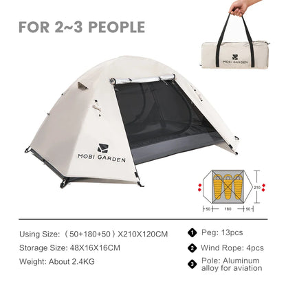 Pop up tent met muskietennet – Geen last van insecten