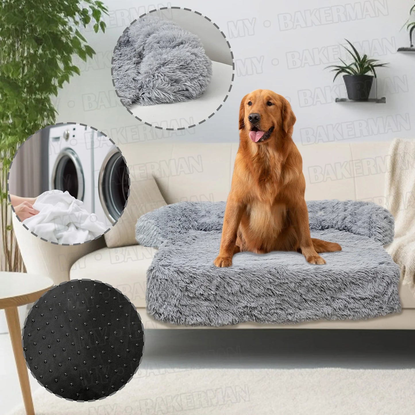 Hondenmand luxe velvet stof – Elegant en zacht