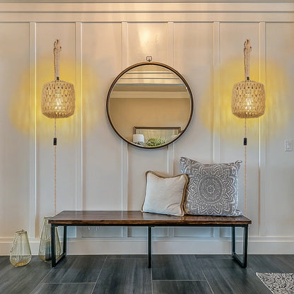 Wandlamp op batterijen geschikt voor buiten – Spatwaterdicht model